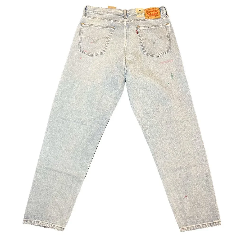 Levi's 550™ '92 Relaxed Taper Fit Men's Jeans - Light Wash 34Wx32L NWT - Picture 7 of 12